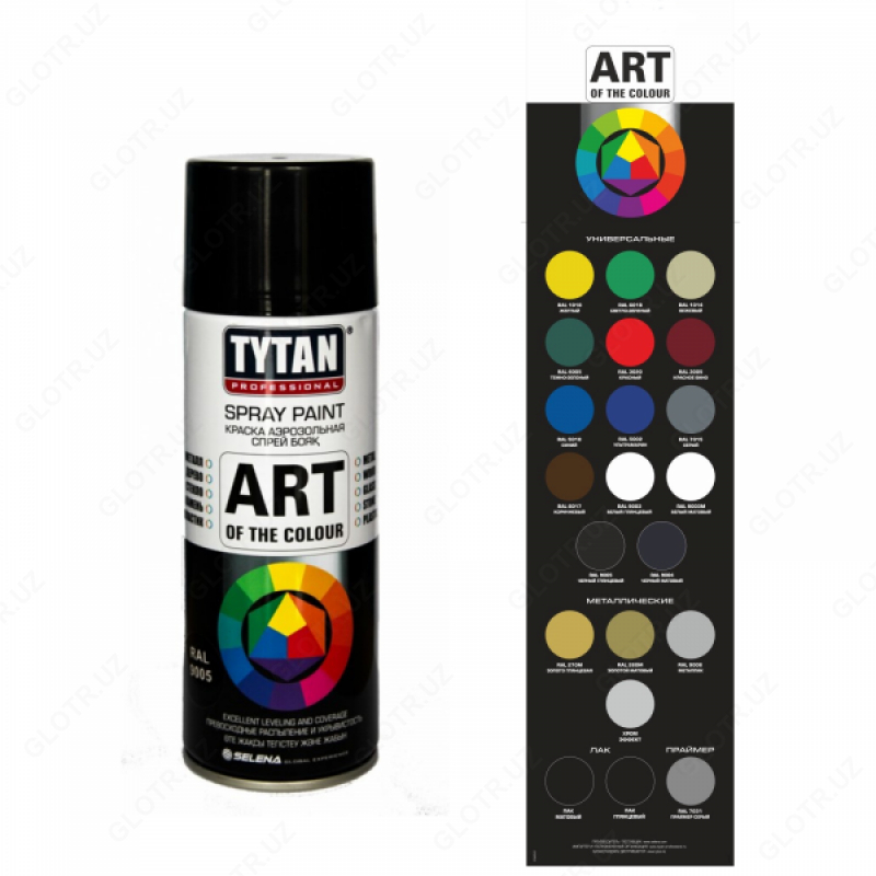 TYTAN Aerozolli boyoq ART OF THE COLOR 400 ml Oltin mat