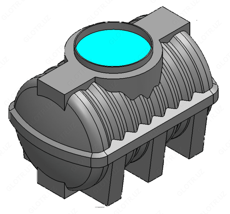 suv uchun plastik idishla 300l - {0} so'mdan