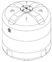Вертикальная ёмкость для воды 15000л. - {0} so'mdan