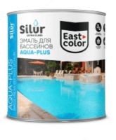  Эмаль AQUAPLUS Голубой  синий - 