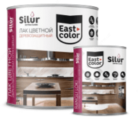  Лак цветной деревозащитный SILUR Светлый старый дуб - 