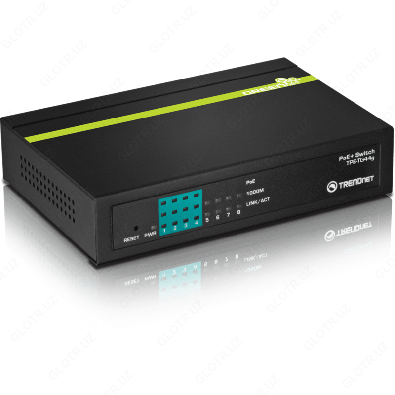  Tpe-TG44G 8-port Gigabit boshqarilmaydigan kaliti  4 PoE porti - 