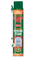 Kattaroq chiqishli SOMAFIX EXTRA POLYURETHANE kopik - S841 850ml / 980gr (70l)