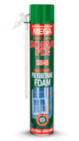 SOMAFIX MEGA ПОЛИУРЕТАНОВАЯ МОНТАЖНАЯ ПЕНА - S845 850мл/975гр (65л)
