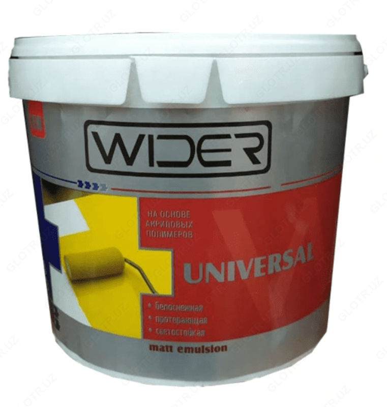 Suv dispersiyali bo'yoq WIDER universal rang