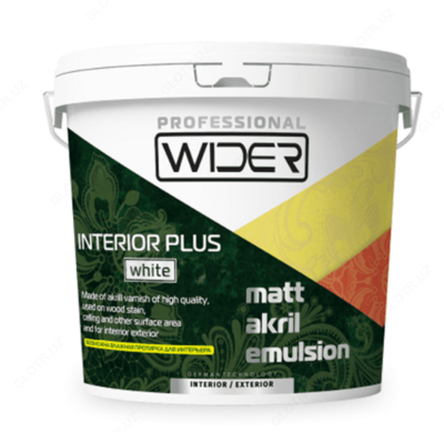 Краска водно-дисперсионная белая «Интерьер Plus»