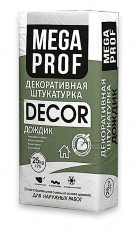 Декоративная штукатурка дождик - от {0} сум