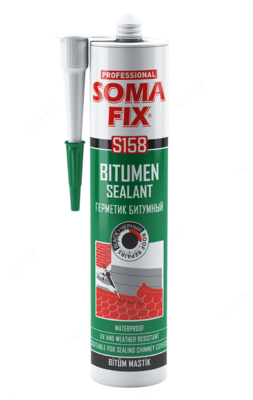 SOMAFIX ГЕРМЕТИК БИТУМНЫЙ - S158 310мл