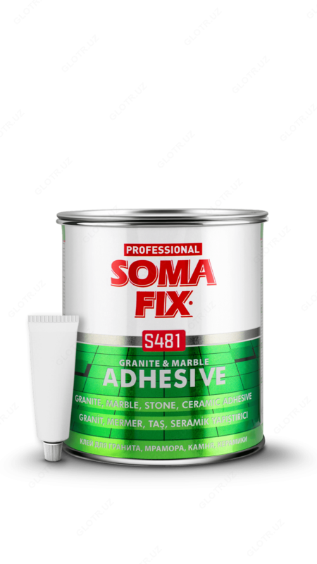 SOMAFIX КЛЕЙ ДЛЯ ГРАНИТА И МРАМОРА - S481 1200гр - от {0} сум