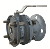  Valve DU 65 ru 16 uchun ball Valve qoshimcha pul tikish - 