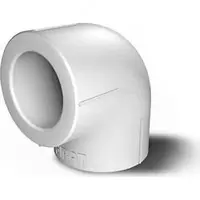 Отвод полипропиленовый Vero 90° ∅ 110 мм