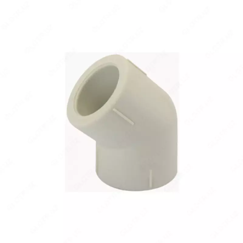 Отвод полипропиленовый Vero 45° ∅ 50 мм