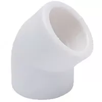 Отвод полипропиленовый Vero 45° ∅ 110 мм - от {0} сум