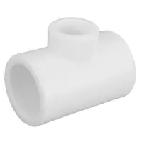  Тройник-переходник Vero ∅ 63-50-63 мм  полипропиленовый - 