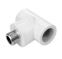  Tee Vero ∅ 25x1/2  tashqi ip bilan birlashtirilgan - 