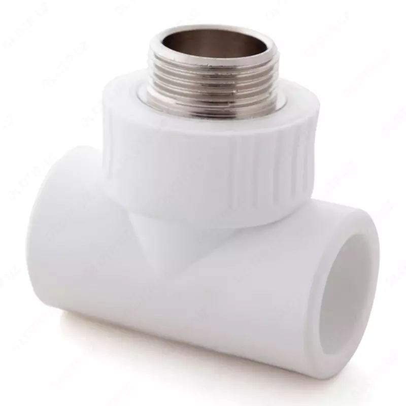  Tee Vero ∅ 25x3/4  tashqi ip bilan birlashtirilgan - 