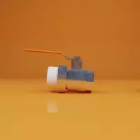 Шаровой кран с американкой Vero ∅ 20х1/2"