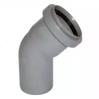 Отвод канализационный Vero 45° ∅ 50 мм - от {0} сум