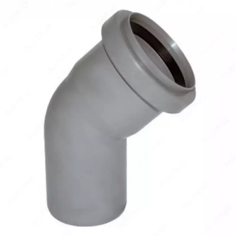 Отвод канализационный Vero 45° ∅ 50 мм - от {0} сум