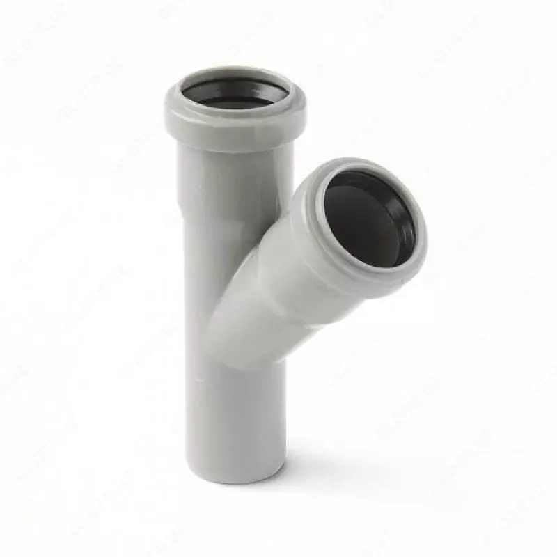 Kanalizatsiya tee Vero 45 ° ∅ 50/50