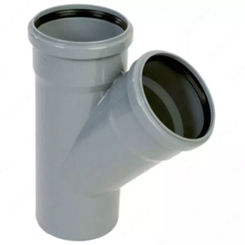 Тройник канализационный Vero 45° ∅ 75/75 - от {0} сум