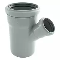 Тройник канализационный Vero 45° ∅ 100/50