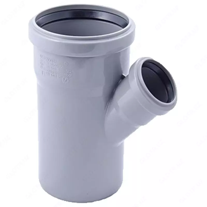 Kanalizatsiya tee Vero 45 ° ∅ 150/100 - {0} so'mdan