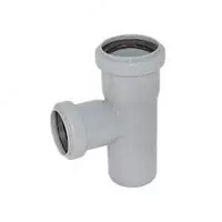 Тройник канализационный Vero 90° ∅ 50/50