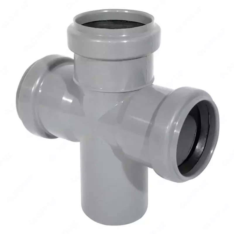 Крестовина канализационная Vero 90° ∅ 50-50-50