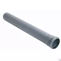  PVX Vero ∅ 100 mm  qalinligi 3 2 mm  uzunligi 2 0 m kanalizatsiya trubkasi - 