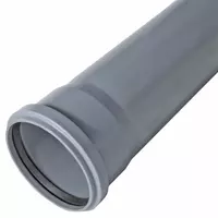 Труба канализационная из ПВХ Vero ∅ 150 мм  толщина 3 2 мм  длина 1 0 м