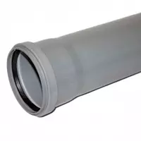  Труба канализационная из ПВХ Vero ∅ 200 мм  толщина 4 9 мм  длина 2 0 м - 