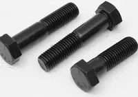 Болты М27 Длина 70-200мм БЕЗ ПОКРЫТИЯ (черные)
