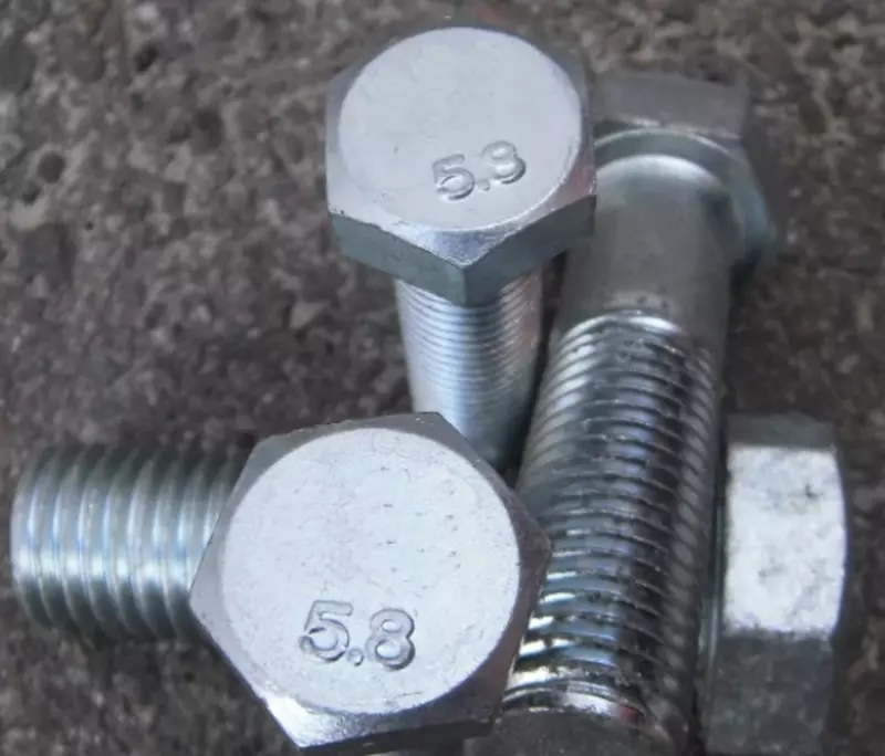  Болты М22 60-2200мм класс прочности 5 8 Оцинкованные - 