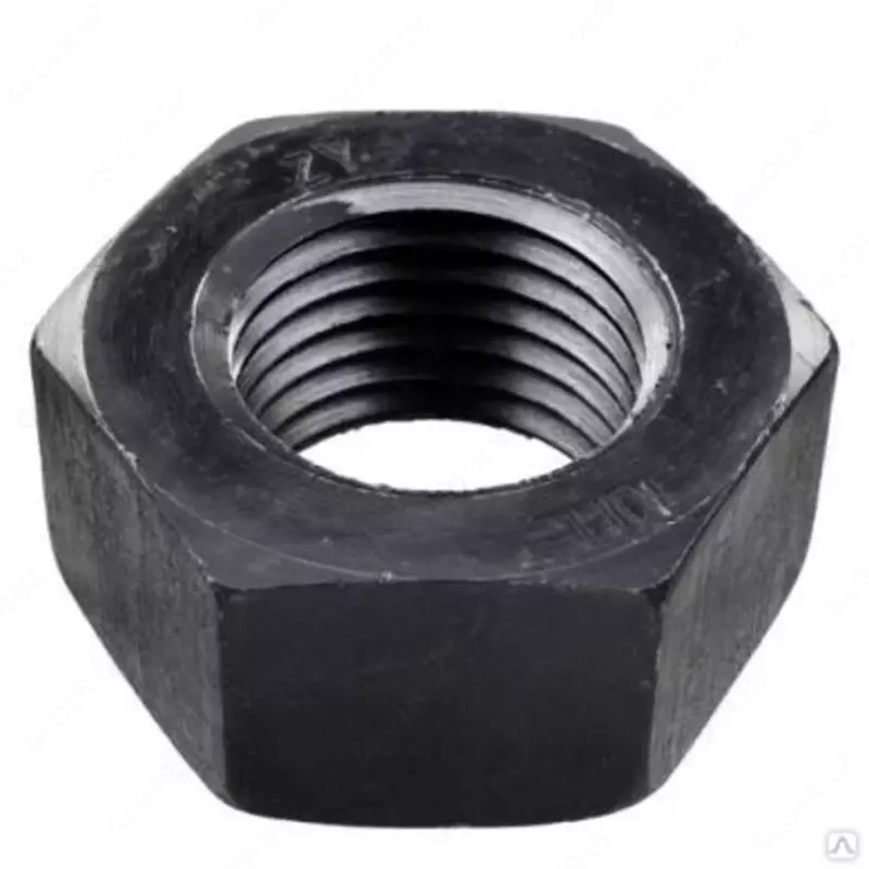 Гайка М20 БЕЗ ПОКРЫТИЯ Класс прочности 10