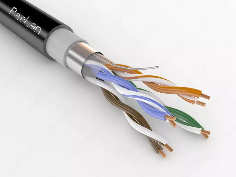 Кабель F/UTP cat 5e PVC 4х2х0