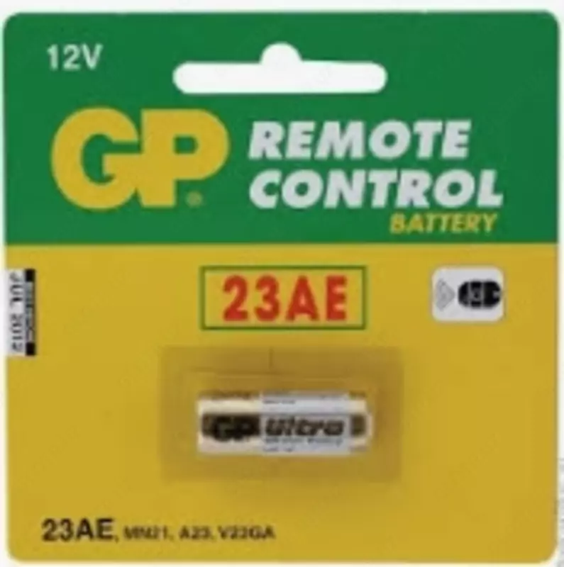  Батарейка GP Alkaline for Remote control 12 V 23A 5*BL - 