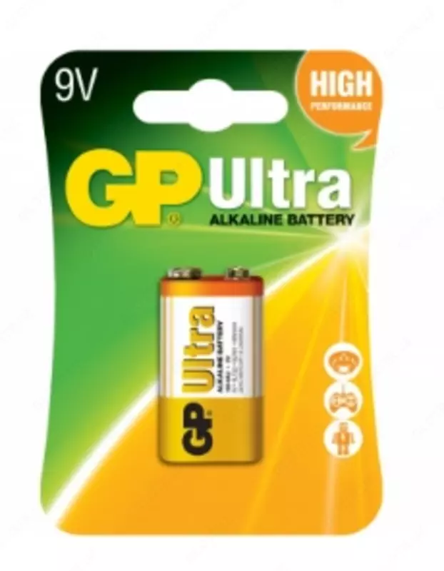 Батарейка GP SUPER ALKALINE (6LF22) 1*BL - от {0} сум