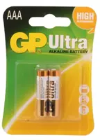 Батарейка GP ULTRA ALKALINE (LR03) 2*BL (уп)