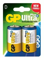  Батарейка GP ULTRA+ ALKALINE (LR20) D 2*BL (уп) - 