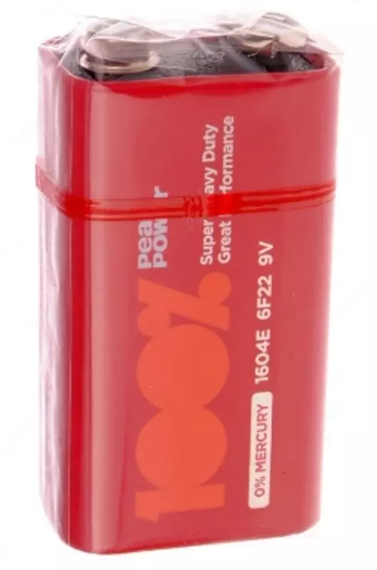 Батарейка PEAK POWER ALKALINE 9V (6LF22) 1*BL - от {0} сум