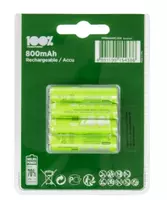 Batareya Peak Power NiMH 1.2V 800mAh (R03) AAA 4*BL
