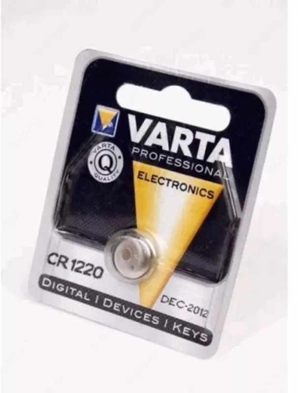 Batareya VARTA 6220 (CR 1220) 1*BL Lithium - 