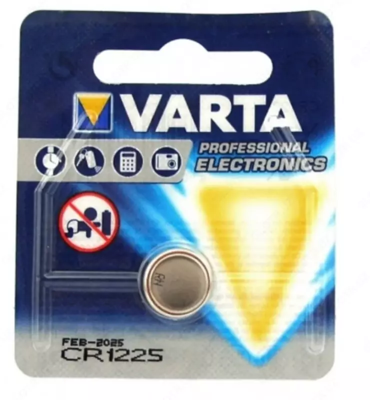 Батарейка VARTA 6225 (CR 1225) 1*BL Lithium