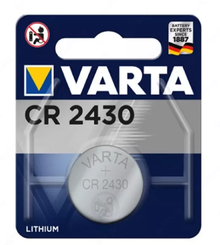 Batareya VARTA 6430 (CR 2430) 1*BL Lithium