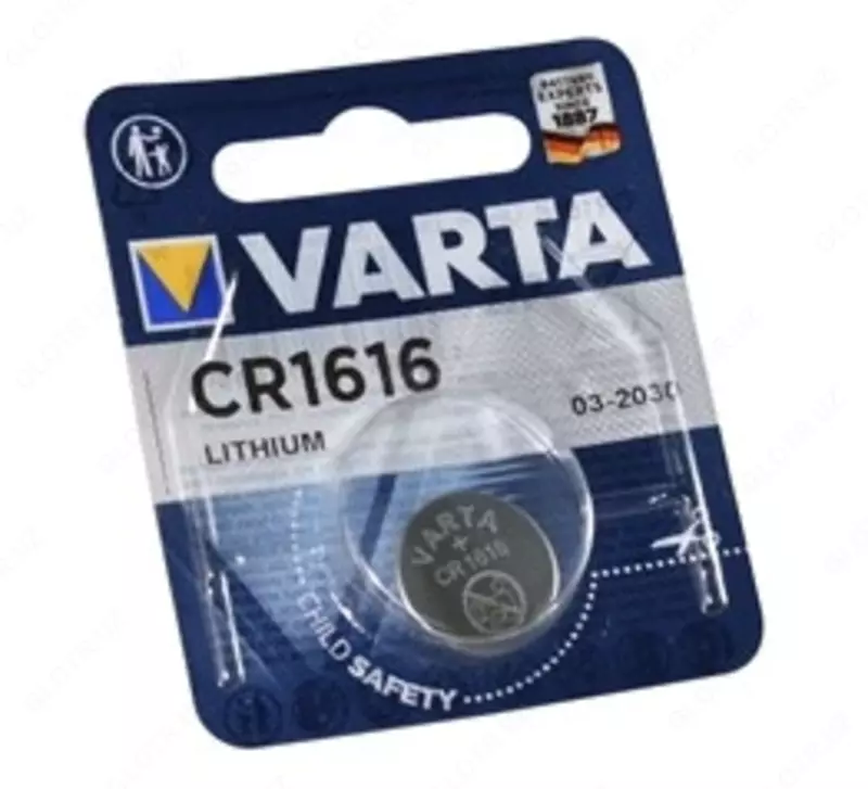 Батарейка VARTA 6616 (CR 1616) 1*BL Lithium