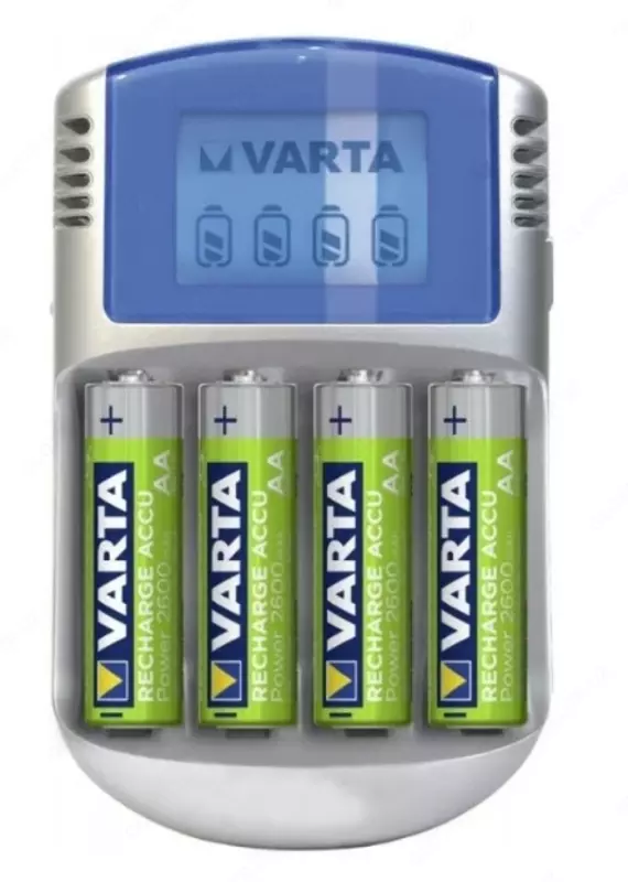  Зарядное устр-во VARTA 57070 LCD CHARGER 57070+12V&USB - 