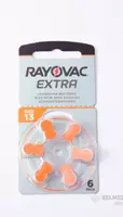  Батарейка RAYOVAC EXTRA PREMIUM V13 AT 6*BL MF - 
