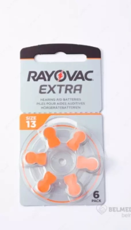  Батарейка RAYOVAC EXTRA PREMIUM V13 AT 6*BL MF - 