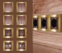 VESTA PALERMO (GOLD) Duo o'tish tugmasi